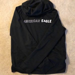 Black American Eagle Hoodie